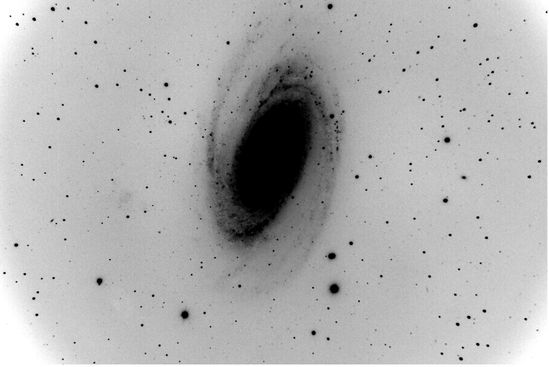 M81-Luminance image.  