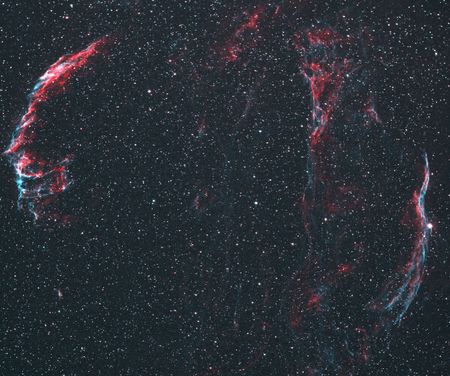 NGC 6992 and 6960